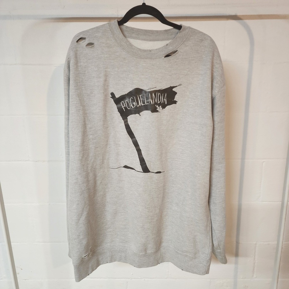 CLEARANCE 💲6️⃣ Pogue Life Crewneck‎ Sweatshirt Distressed Outer Banks
